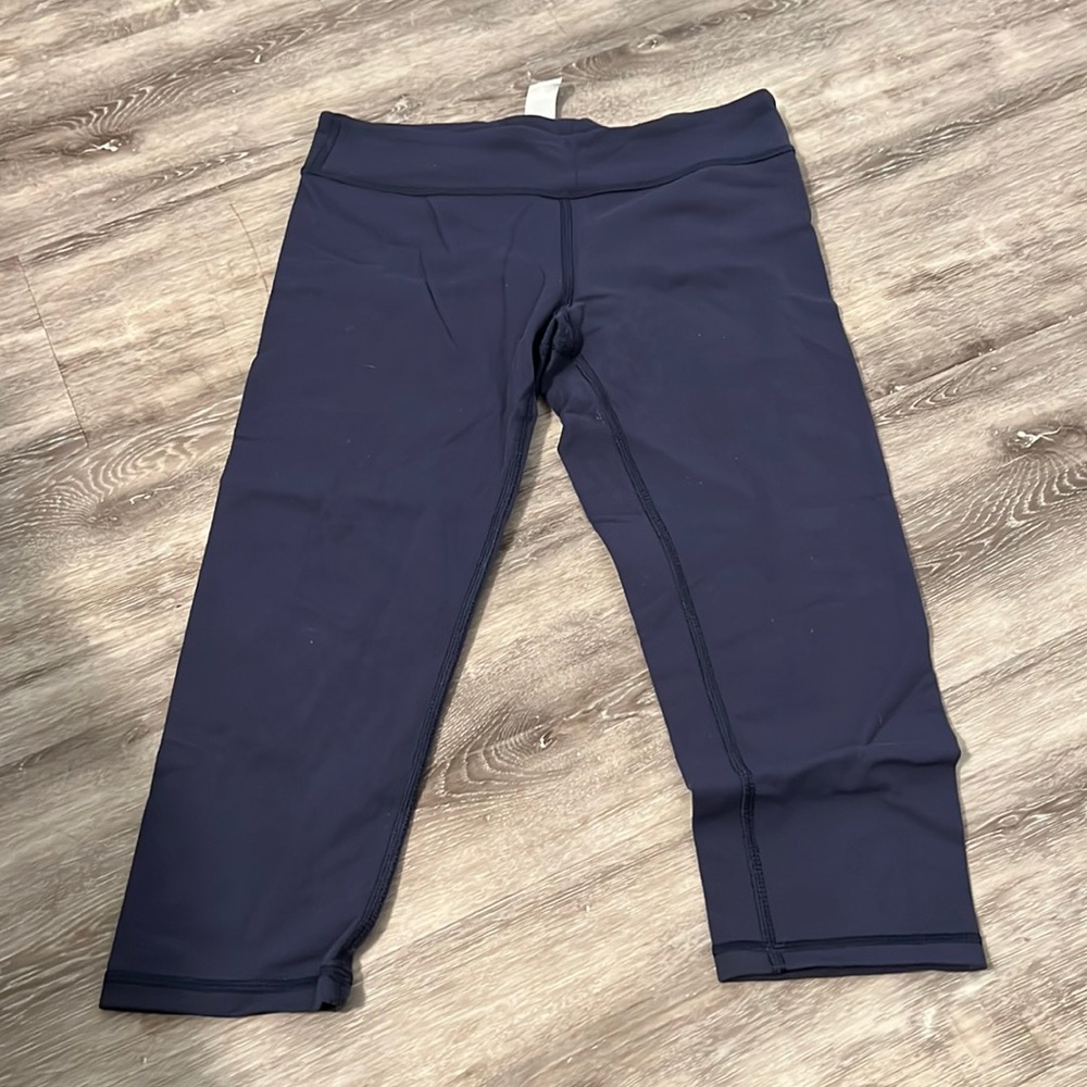 Ivivva crop leggings size 14 navy